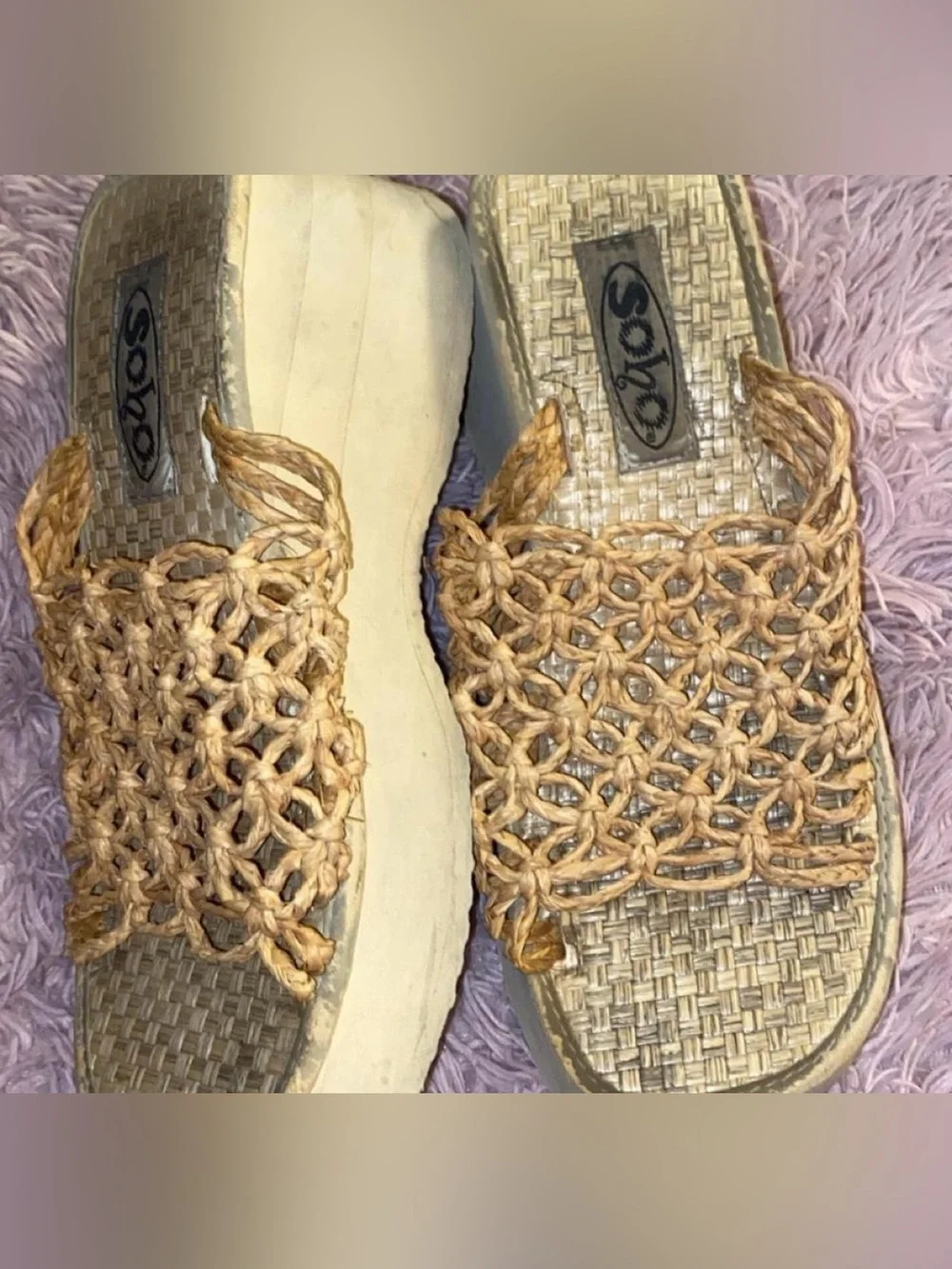 Sole Society braided woven